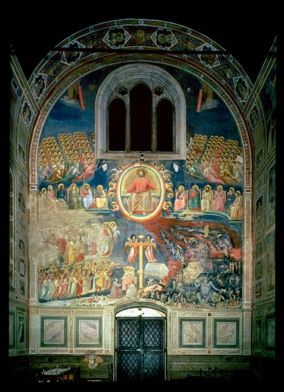 Das Jüngste Gericht, ca. 1305 von Giotto di Bondone